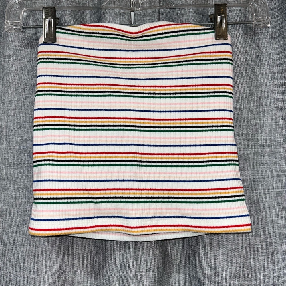 Multicolored Tube Top